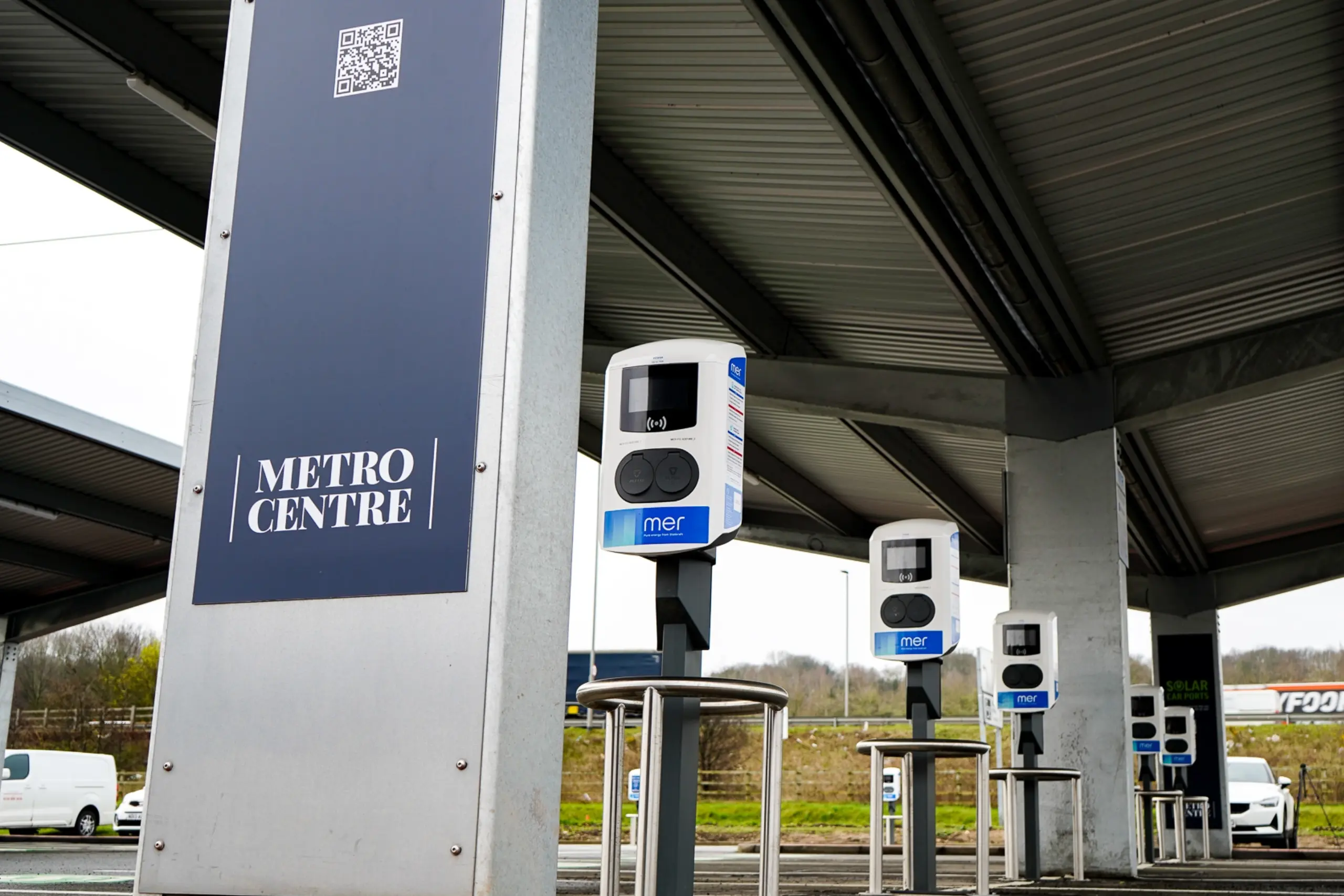 Mer UK is helping Metrocentre advance zero-carbon initiatives as part of a £3.1m solar and EV project