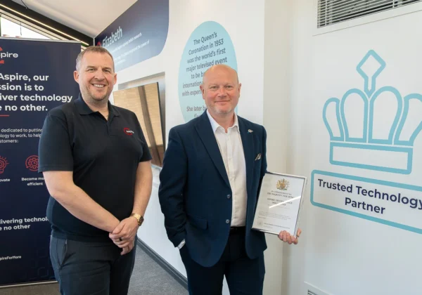 Aspire achieves Royal Warrant: One of the UK’s highest business honours